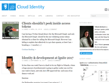 Tablet Screenshot of cloudidentity.com